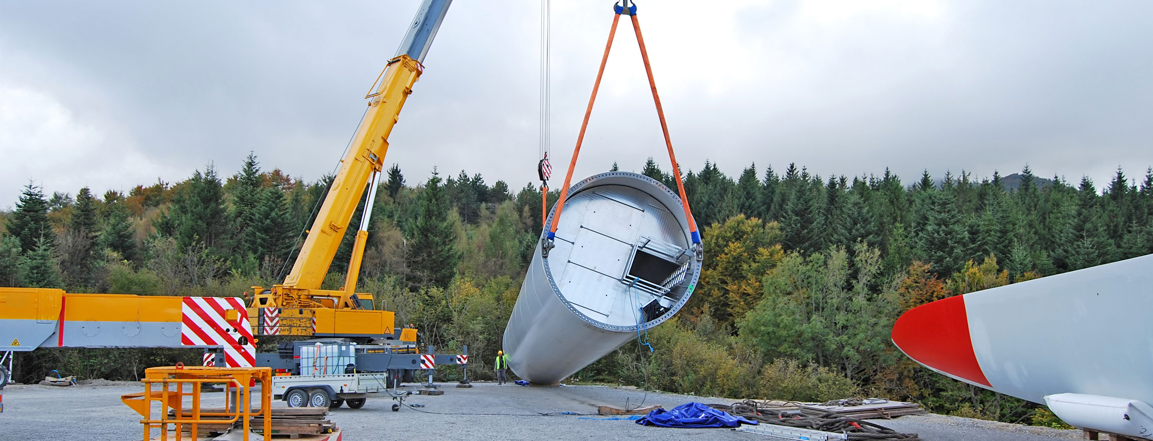 Anlagenrückbau von Windkraftanlagen und Retrofit 